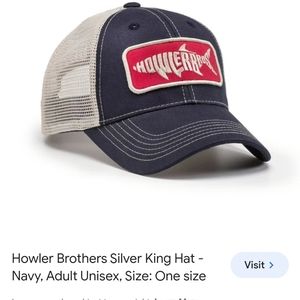 Howler Brothers Silver King Hat - Navy